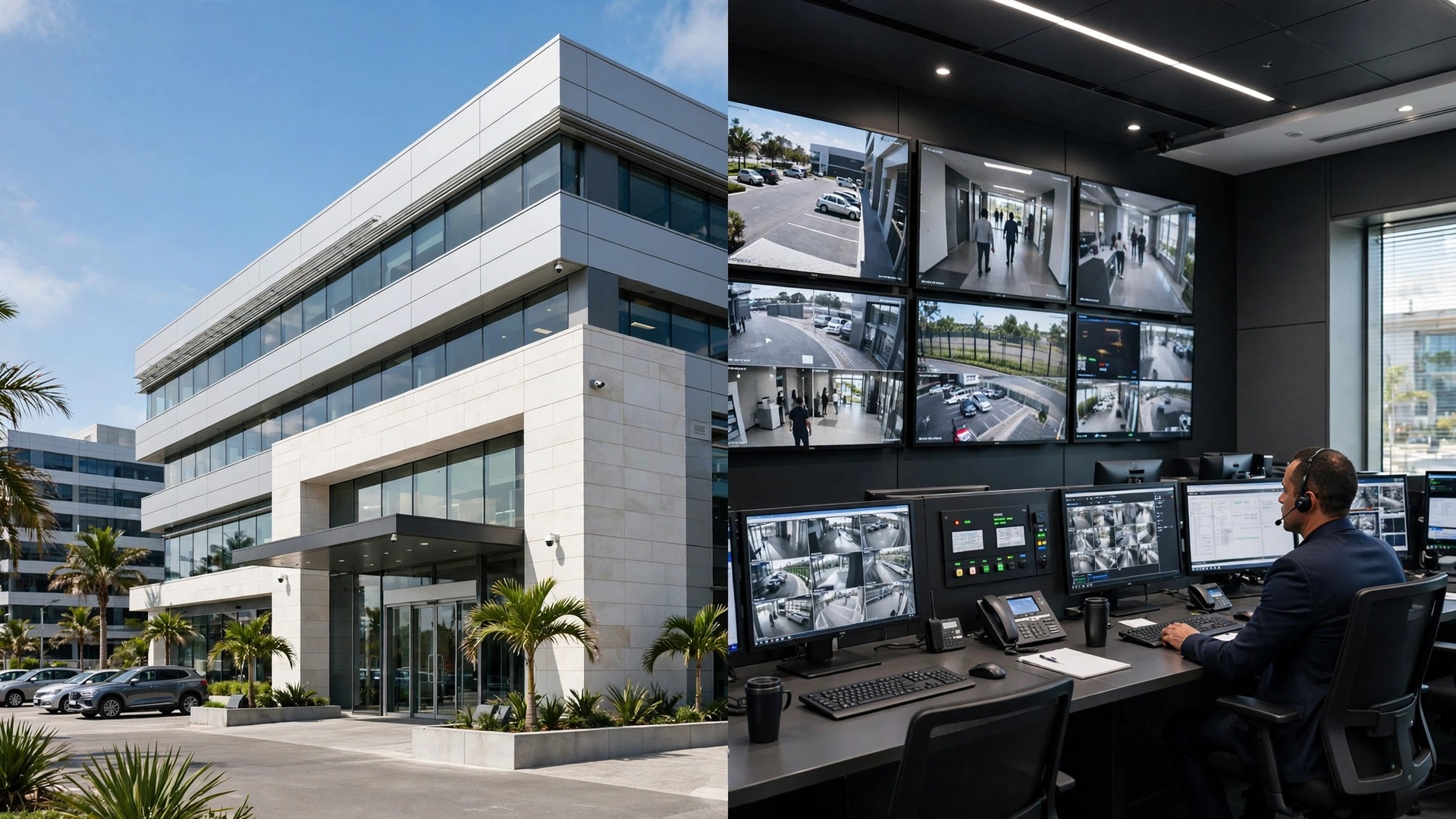 CCTV control room